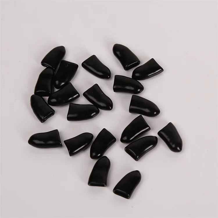 Tampas de unhas para gatos, patas macias, capa protetora de unhas com cola adesiva grátis + aplicador 20 tamanhos para gatinho