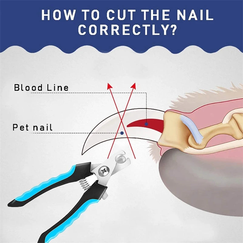 Cortador de unhas profissional para pet