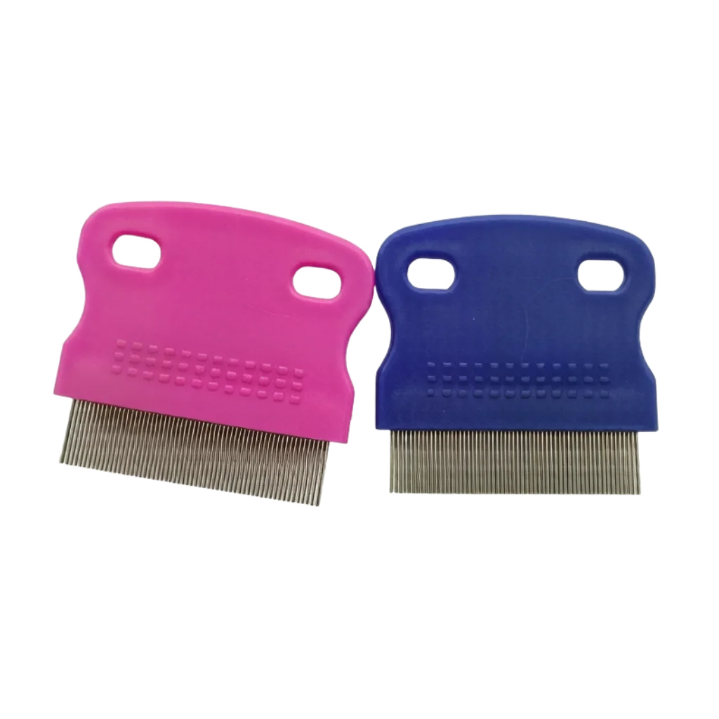 Kit Pente Anti Pulgas para Gatos e Cães – 2 Unidades