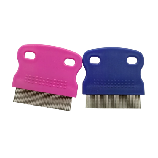 Kit Pente Anti Pulgas para Gatos e Cães – 2 Unidades