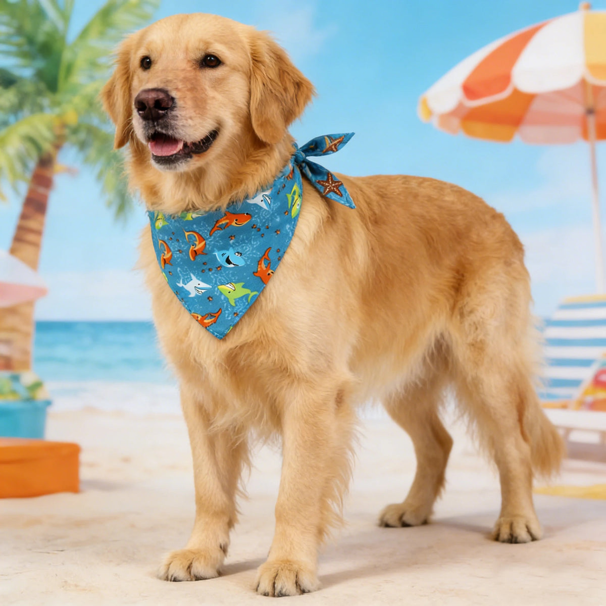 Bandana de Verão com Estampa de Melancia, Lenço Triangular Ajustável e Fofo para Cães e Gatos, Babador Respirável para Cães Pequenos, Médios e Grandes