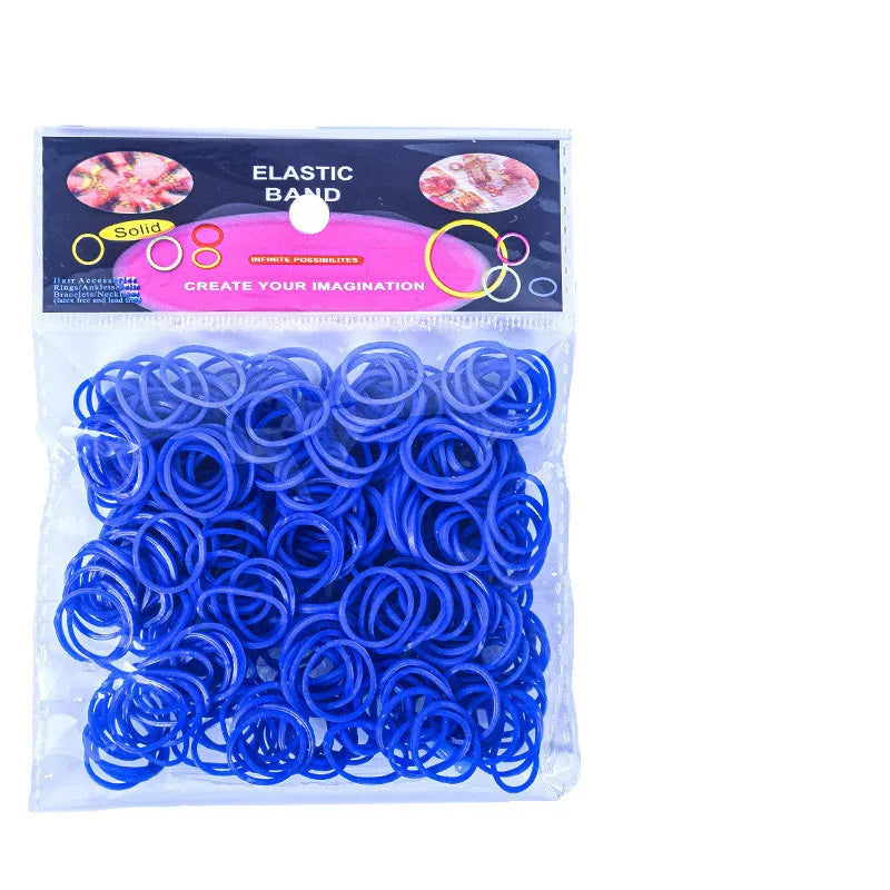 300 pçs de alta elasticidade pet cabelo borracha banda cão gato acessórios para o cabelo diy arcos aliciamento hairpin acessórios crianças brinquedos