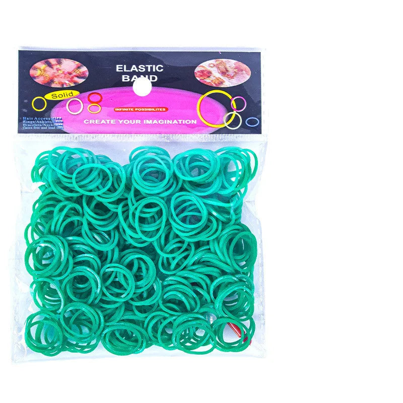 300 pçs de alta elasticidade pet cabelo borracha banda cão gato acessórios para o cabelo diy arcos aliciamento hairpin acessórios crianças brinquedos