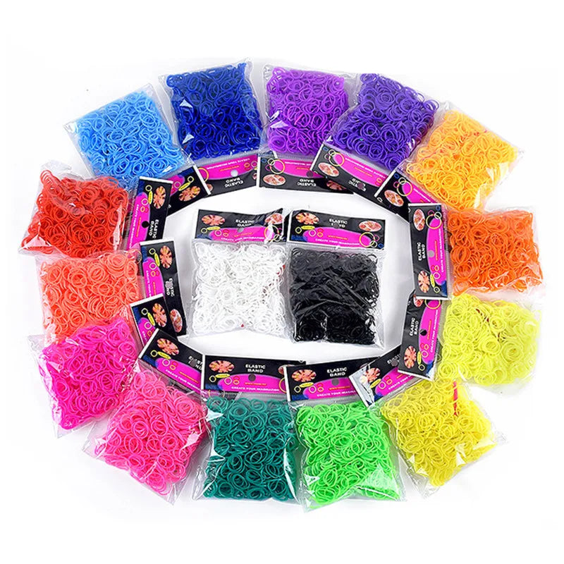 300 pçs de alta elasticidade pet cabelo borracha banda cão gato acessórios para o cabelo diy arcos aliciamento hairpin acessórios crianças brinquedos