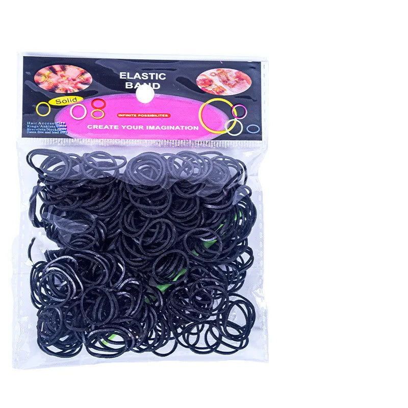300 pçs de alta elasticidade pet cabelo borracha banda cão gato acessórios para o cabelo diy arcos aliciamento hairpin acessórios crianças brinquedos