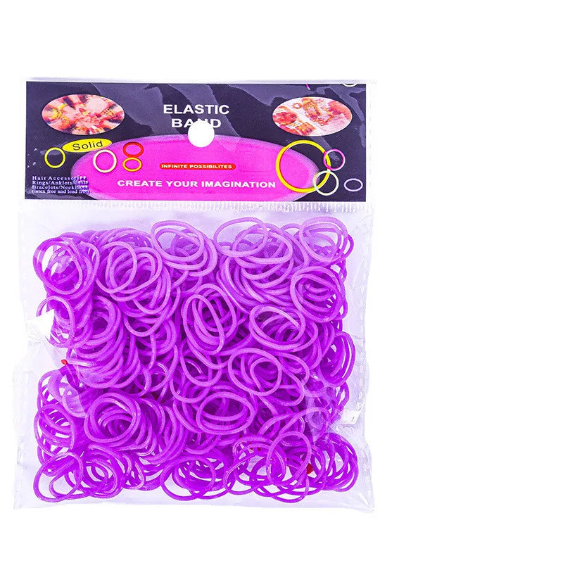 300 pçs de alta elasticidade pet cabelo borracha banda cão gato acessórios para o cabelo diy arcos aliciamento hairpin acessórios crianças brinquedos