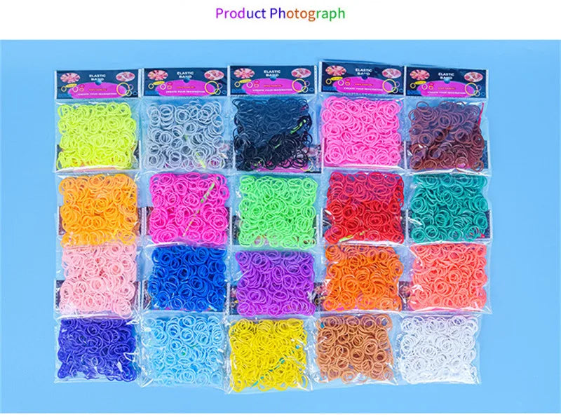 300 pçs de alta elasticidade pet cabelo borracha banda cão gato acessórios para o cabelo diy arcos aliciamento hairpin acessórios crianças brinquedos