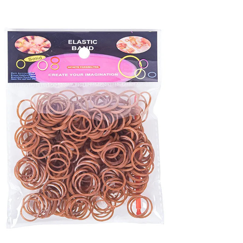 300 pçs de alta elasticidade pet cabelo borracha banda cão gato acessórios para o cabelo diy arcos aliciamento hairpin acessórios crianças brinquedos