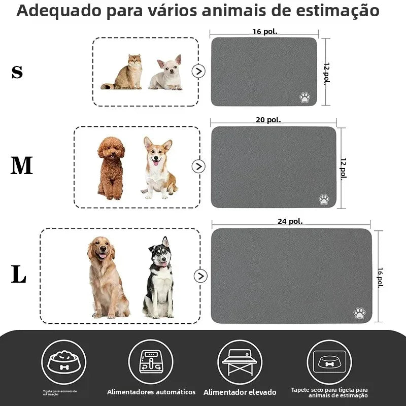 Tapete Absorvente para Alimentação