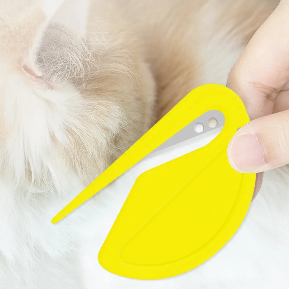 Nó para remoção de pelos de animais