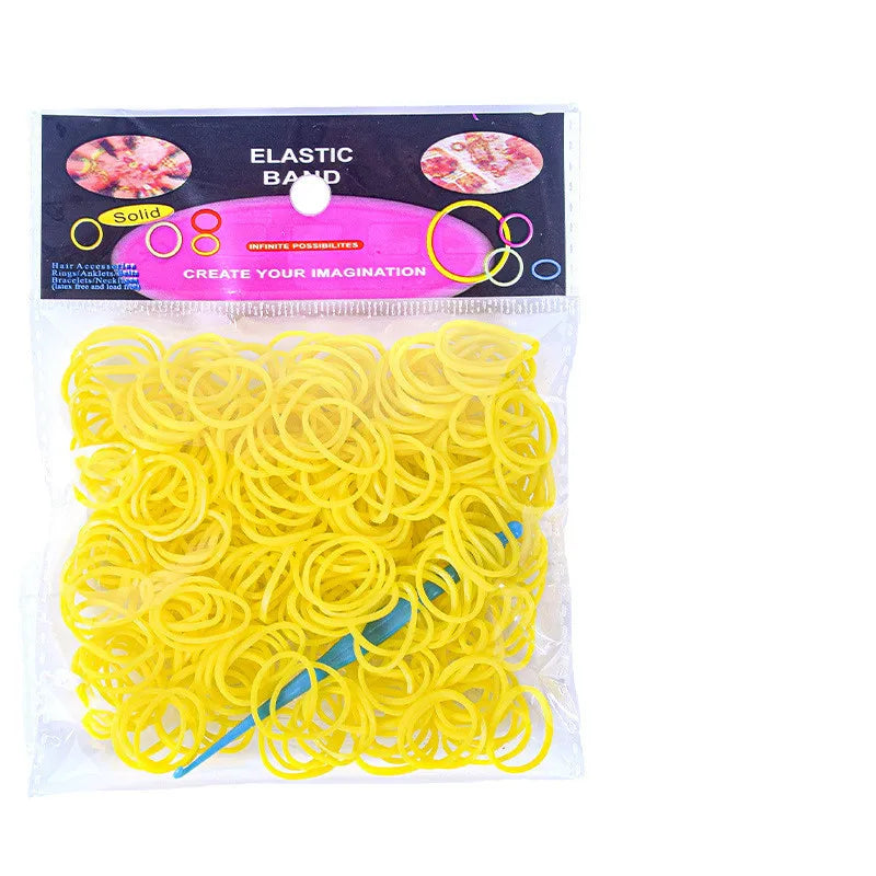 300 pçs de alta elasticidade pet cabelo borracha banda cão gato acessórios para o cabelo diy arcos aliciamento hairpin acessórios crianças brinquedos