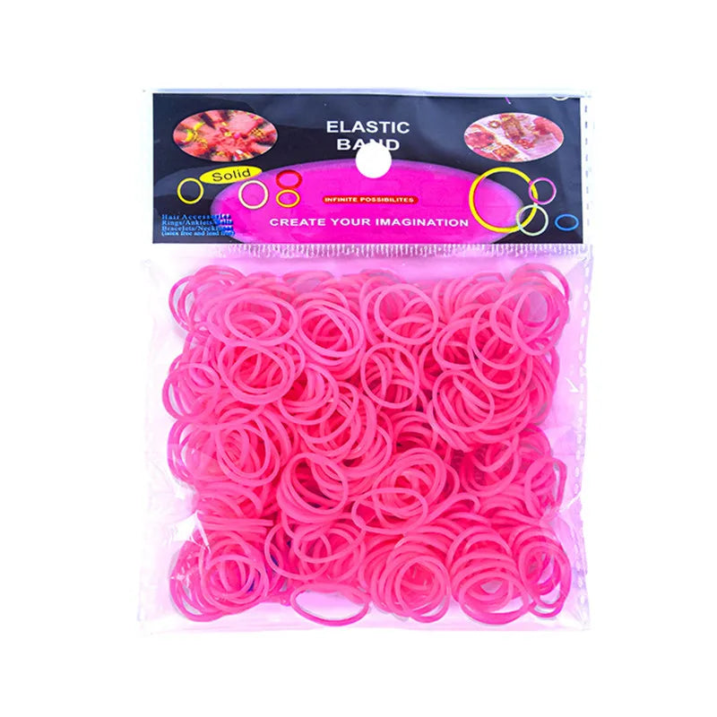 300 pçs de alta elasticidade pet cabelo borracha banda cão gato acessórios para o cabelo diy arcos aliciamento hairpin acessórios crianças brinquedos