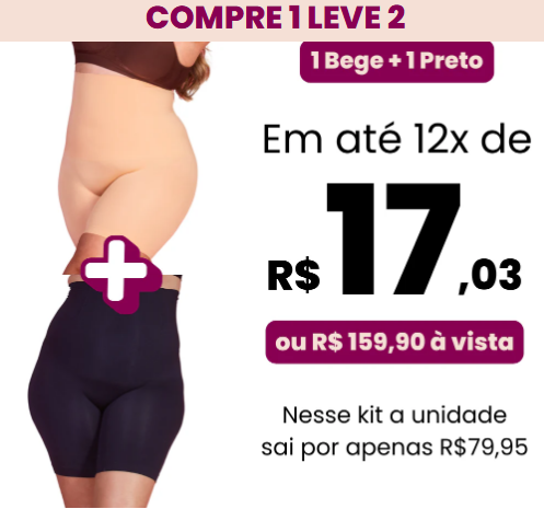 Short cinta modelador