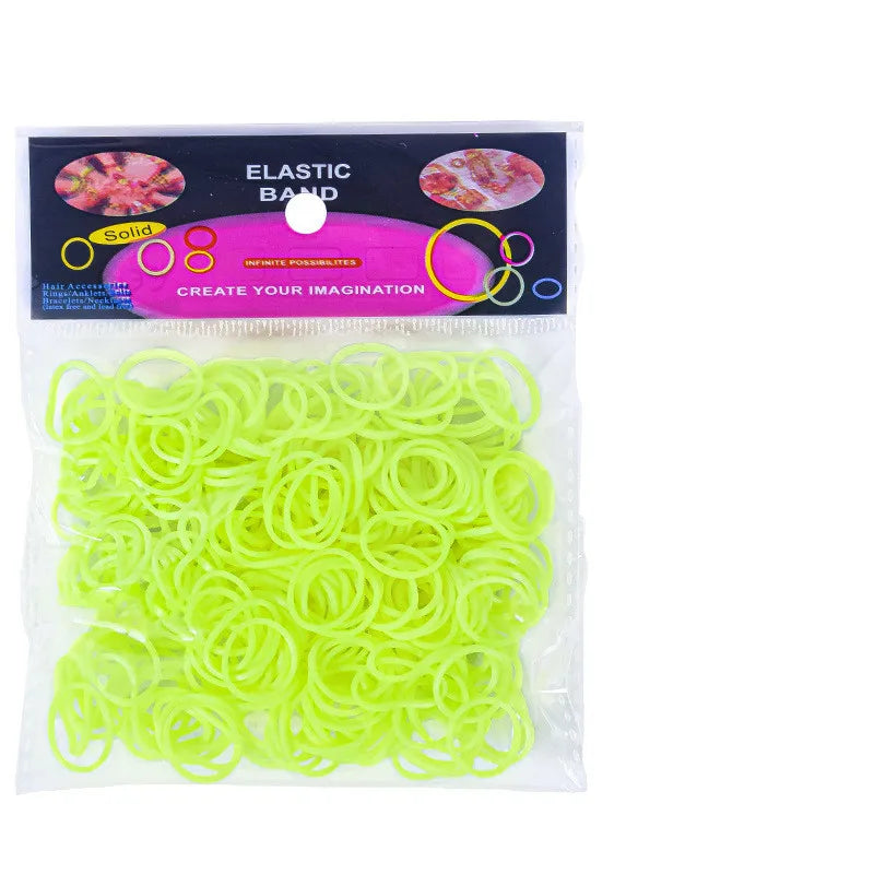 300 pçs de alta elasticidade pet cabelo borracha banda cão gato acessórios para o cabelo diy arcos aliciamento hairpin acessórios crianças brinquedos