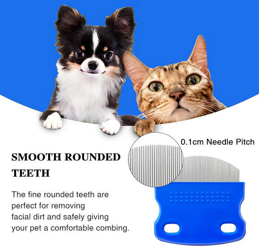 Kit Pente Anti Pulgas para Gatos e Cães – 2 Unidades