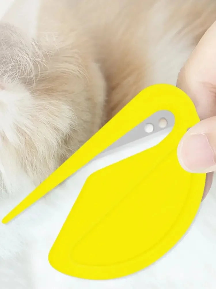 Nó para remoção de pelos de animais